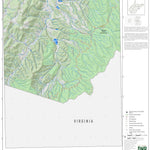 WV Division of Natural Resources Palo Alto Quad Topo - WVDNR digital map