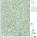 WV Division of Natural Resources Pennsboro Quad Topo - WVDNR digital map