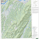 WV Division of Natural Resources Petersburg East Quad Topo - WVDNR digital map