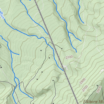 WV Division of Natural Resources Petersburg East Quad Topo - WVDNR digital map