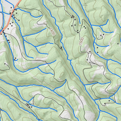 WV Division of Natural Resources Petersburg West Quad Topo - WVDNR digital map