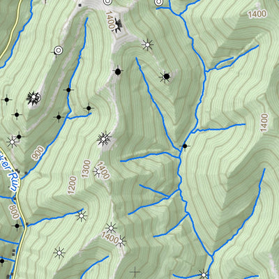 WV Division of Natural Resources Pine Grove Quad Topo - WVDNR digital map