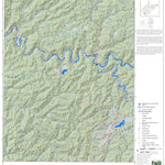 WV Division of Natural Resources Pineville Quad Topo - WVDNR digital map