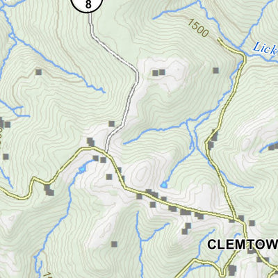 WV Division of Natural Resources Pleasant Creek Wildlife Management Area digital map