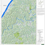 WV Division of Natural Resources Pleasants County, WV Quad Maps - Bundle bundle