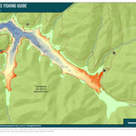 WV Division of Natural Resources Plum Orchard Lake Fishing Guide (Small) digital map
