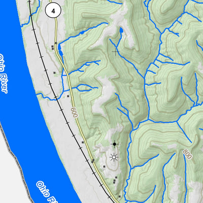 WV Division of Natural Resources Portland Quad Topo - WVDNR digital map