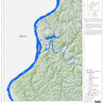 WV Division of Natural Resources Powhatan Point Quad Topo - WVDNR digital map