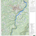 WV Division of Natural Resources Preston County, WV Quad Maps - Bundle bundle