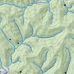 WV Division of Natural Resources Prichard Quad Topo - WVDNR digital map