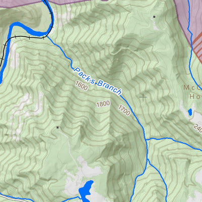 WV Division of Natural Resources Prince Quad Topo - WVDNR digital map