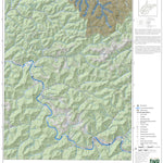 WV Division of Natural Resources Racine Quad Topo - WVDNR digital map