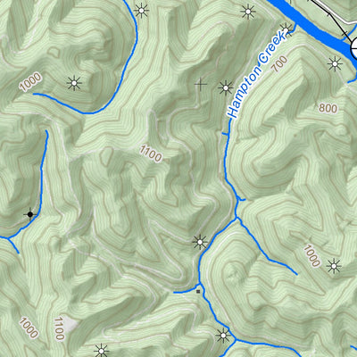 WV Division of Natural Resources Ranger Quad Topo - WVDNR digital map