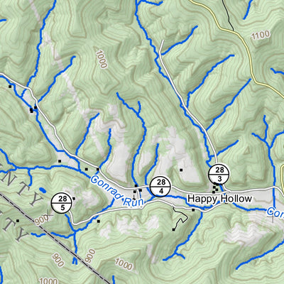 WV Division of Natural Resources Reedy Quad Topo - WVDNR bundle exclusive