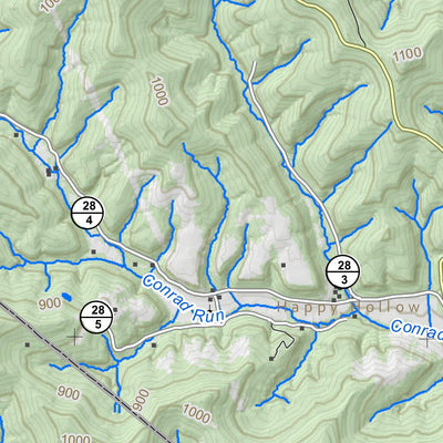 WV Division of Natural Resources Reedy Quad Topo - WVDNR digital map