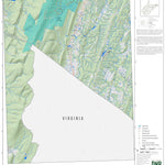 WV Division of Natural Resources Ridge Quad Topo - WVDNR digital map