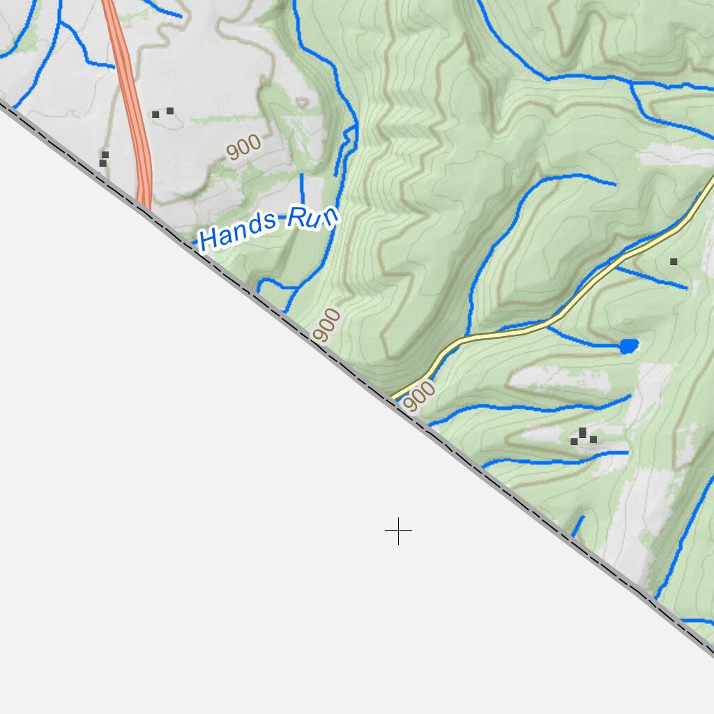 Ridge Quad Topo - WVDNR Map by WV Division of Natural Resources ...