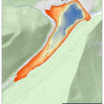WV Division of Natural Resources Rockhouse Lake Fishing Guide digital map
