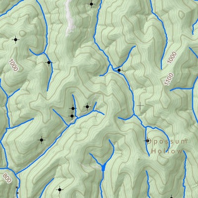 WV Division of Natural Resources Romance Quad Topo - WVDNR digital map