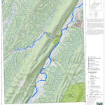 WV Division of Natural Resources Romney Quad Topo - WVDNR digital map