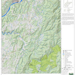 WV Division of Natural Resources Ronceverte Quad Topo - WVDNR digital map