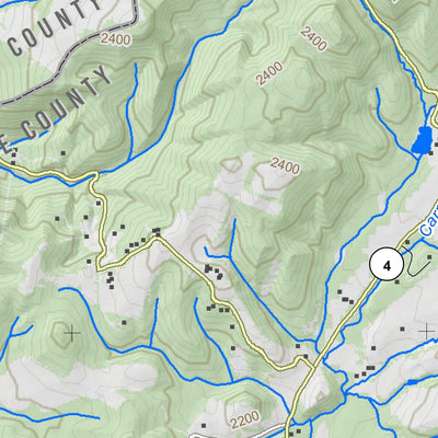 WV Division of Natural Resources Ronceverte Quad Topo - WVDNR digital map