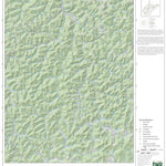 WV Division of Natural Resources Rosedale Quad Topo - WVDNR digital map