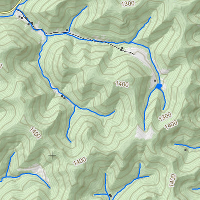 WV Division of Natural Resources Rosedale Quad Topo - WVDNR digital map