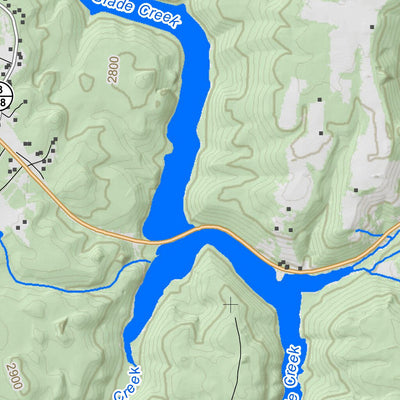 WV Division of Natural Resources Shady Spring Quad Topo - WVDNR digital map