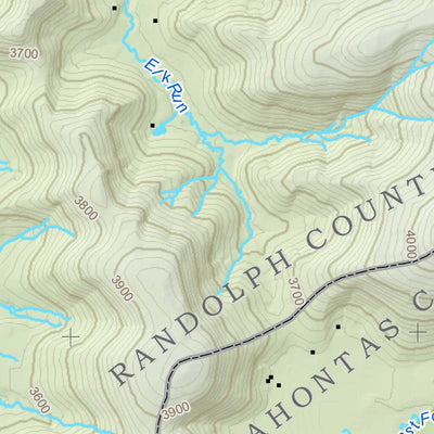 WV Division of Natural Resources Sinks of Gandy Quad Topo - WVDNR bundle exclusive