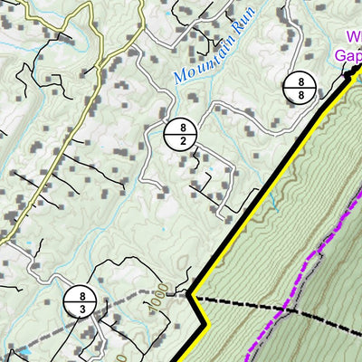 WV Division of Natural Resources Sleepy Creek Wildlife Management Area digital map