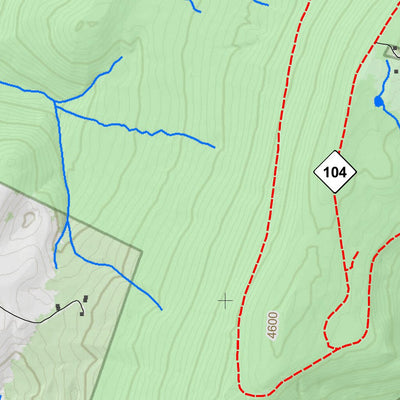 WV Division of Natural Resources Spruce Knob Quad Topo - WVDNR digital map