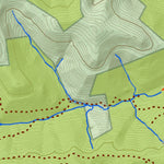 WV Division of Natural Resources Stonecoal Lake Fishing Guide (Small) digital map