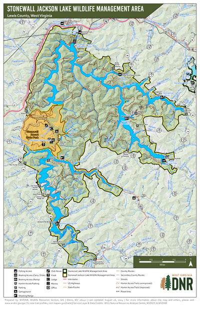 Stonewall Jackson Lake Wildlife Management Area and State Park Preview 1