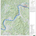 WV Division of Natural Resources Summers County, WV Quad Maps - Bundle bundle
