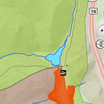 WV Division of Natural Resources Summersville Lake Fishing Guide (Large) digital map