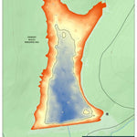 WV Division of Natural Resources Summit Lake Fishing Guide digital map