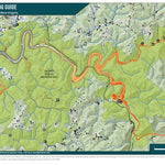 WV Division of Natural Resources Sutton Lake Fishing Guide (Small) digital map