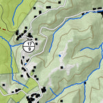 WV Division of Natural Resources Sutton Lake Fishing Guide (Small) digital map