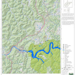 WV Division of Natural Resources Sutton Quad Topo - WVDNR digital map