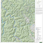 WV Division of Natural Resources Sylvester Quad Topo - WVDNR digital map
