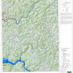 WV Division of Natural Resources Thornton Quad Topo - WVDNR digital map