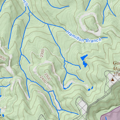 WV Division of Natural Resources Thurmond Quad Topo - WVDNR digital map