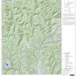 WV Division of Natural Resources Tioga Quad Topo - WVDNR digital map