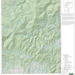 WV Division of Natural Resources Trout Quad Topo - WVDNR digital map