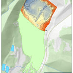 WV Division of Natural Resources Tuckahoe Lake Fishing Guide digital map