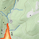 WV Division of Natural Resources Tygart Lake Fishing Guide (Large) digital map