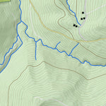 WV Division of Natural Resources Tygart Lake Fishing Guide (Large) digital map