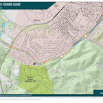 WV Division of Natural Resources Tygart River Backwaters Fishing Guide (Small) digital map