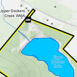 WV Division of Natural Resources Upper Deckers Creek Wildlife Management Area digital map